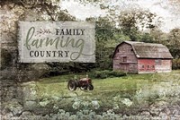 Farm, Family, Country Fine Art Print