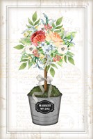 Floral Topiary Fine Art Print