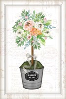 Floral Topiary II Fine Art Print