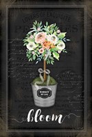 Floral Topiary III Fine Art Print