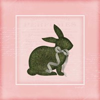 Bunny II - Pink Fine Art Print