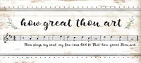 How Great Thou Art Fine Art Print