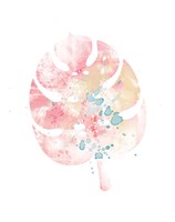 Pink Leaf I Fine Art Print