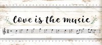 Love is the Music Fine Art Print