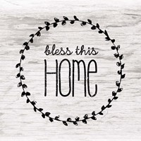 Bless This Home Fine Art Print