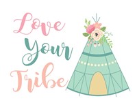 Love Your Tribe Boho Fine Art Print