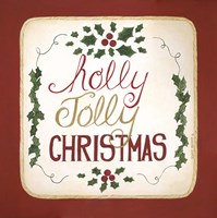 Holly Jolly Christmas Framed Print