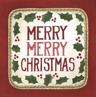 Merry Merry Christmas Fine Art Print