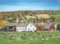 Autumn Fields Fine Art Print