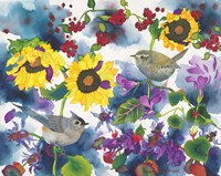 Titmouse & Wren Fine Art Print