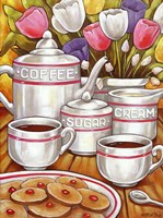 Coffee Sugar Cream Fine Art Print