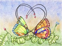 Lovely Butterflies Fine Art Print