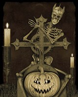 Halloween Graveyard - A Fine Art Print