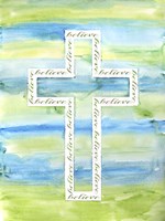 Watercolor Cross - A Fine Art Print