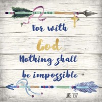 Rustic Bible Verse - B Framed Print