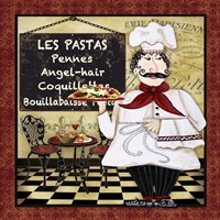 Bistro Chef - C Framed Print