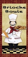 Chefs - Brioche Boule Framed Print