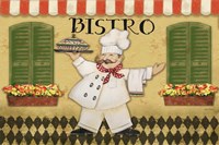 Bistro Chef Fine Art Print