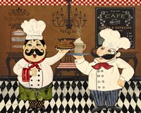 Italian Chefs - C Framed Print
