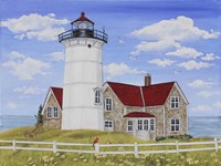Summer Lighthouse C Fine Art Print