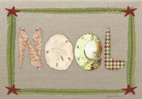 Beachy Christmas - Noel Fine Art Print