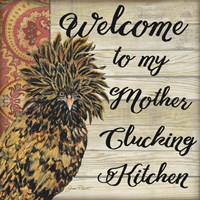 Polish Hen - B Framed Print