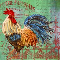 Le Rooster - B Framed Print