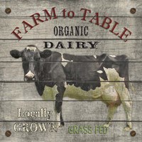 Farm To Table - Dairy Fine Art Print