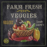 Farm Fresh Veggies Fine Art Print