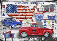 American Highways - Coast to Coast Fine Art Print