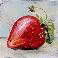 Abstract Kitchen Fruit 2 Framed Print