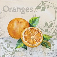 Tutti Fruiti Orange Fine Art Print
