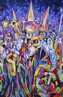 Jackson Square Jammin Jazz Fine Art Print