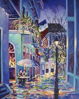 Pirates Alley Cafe Patriotic Fine Art Print