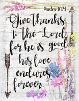 Wood Psalm I Fine Art Print