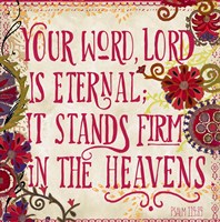 Delecor Psalm I Fine Art Print