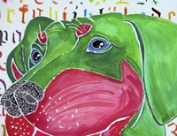 Reeves the Dachshund Fine Art Print