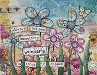 Flower Power Framed Print