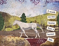 Horsing Around Fine Art Print