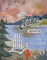 Lake Relaxing Fine Art Print
