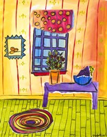 Polkadot Valance Fine Art Print