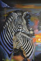 Zebra Dreams Fine Art Print