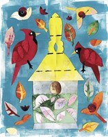 Birdfeeder 1 Fine Art Print