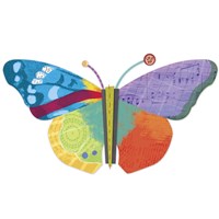 Wings Of Grace Butterfly Icon 3 Fine Art Print