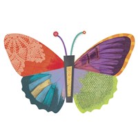 Wings Of Grace Butterfly Icon 4 Fine Art Print