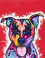 Kiss Dog Fine Art Print