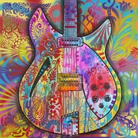 Vintage 12 String Fine Art Print