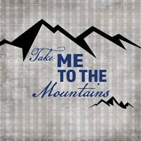 Blue Bear Lodge Sign 1 Fine Art Print