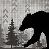 Blue Bear Lodge Sign 5 Fine Art Print