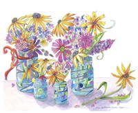 Black Eyed Susans For Jean Fine Art Print